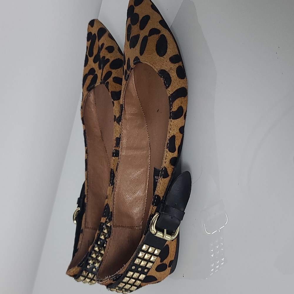 Steve Madden Eavan Size 7 Leopard Cheetah Print F… - image 3